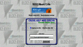 What El32.com website looked like in 2018 (5 years ago)