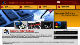 What Employeesalarysoftware.com website looked like in 2018 (5 years ago)