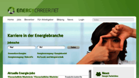 What Energycareer.net website looked like in 2018 (5 years ago)