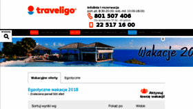 What Egzotyczne.traveligo.pl website looked like in 2018 (6 years ago)