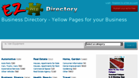 What Ezwebdirectory.com website looked like in 2018 (6 years ago)
