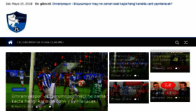 What Erzurumspor.com website looked like in 2018 (6 years ago)