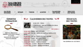 What Encheres-nantes-labaule.com website looked like in 2018 (5 years ago)