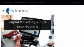 What Evincera.com website looked like in 2018 (6 years ago)