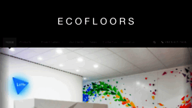 What Ecofloors.co.nz website looked like in 2018 (6 years ago)
