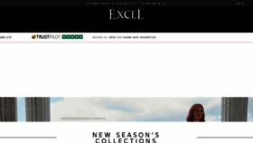 What Excelclothing.com website looked like in 2018 (5 years ago)