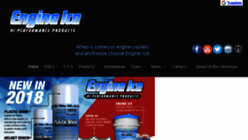 What Engineice.com website looked like in 2018 (5 years ago)