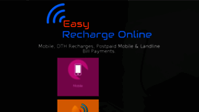 What Easyrechargeonline.com website looked like in 2018 (5 years ago)