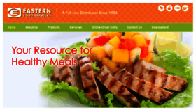 What Easternfood.com website looked like in 2018 (6 years ago)