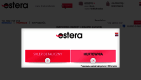 What Estera-style.pl website looked like in 2018 (5 years ago)