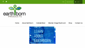 What Earthbornproducts.com website looked like in 2018 (5 years ago)