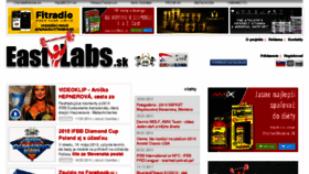 What Eastlabs.biz website looked like in 2018 (5 years ago)