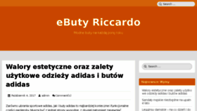 What Ebuty-riccardo.pl website looked like in 2018 (5 years ago)