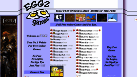What Egg2.com website looked like in 2018 (5 years ago)