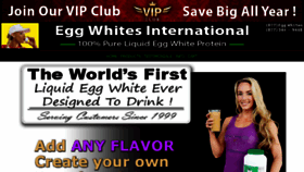 What Eggwhitesint.com website looked like in 2018 (5 years ago)