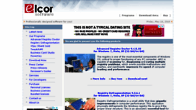 What Elcor.net website looked like in 2018 (5 years ago)