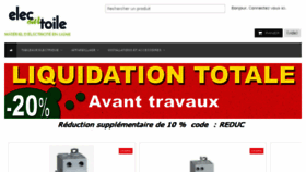 What Elecsurtoile.fr website looked like in 2018 (5 years ago)