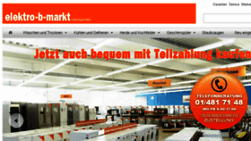 What Elektro-b-markt.at website looked like in 2018 (5 years ago)