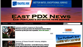 What Eastpdxnews.com website looked like in 2018 (5 years ago)