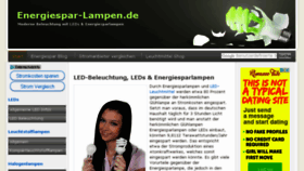What Energiespar-lampen.de website looked like in 2018 (5 years ago)