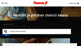 What Eniro.fi website looked like in 2018 (5 years ago)