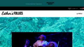 What Esthersfollies.com website looked like in 2018 (6 years ago)