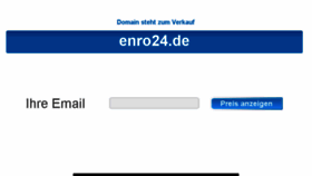 What Enro24.de website looked like in 2018 (5 years ago)