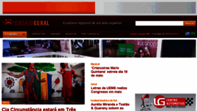 What Ensaiogeral.com.br website looked like in 2018 (5 years ago)