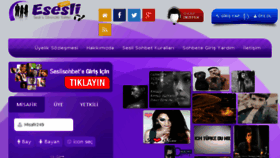 What Esesli.com website looked like in 2018 (5 years ago)