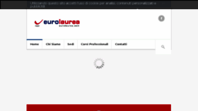 What Eurolaurea.com website looked like in 2018 (7 years ago)