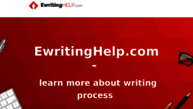 What Ewritinghelp.com website looked like in 2018 (5 years ago)