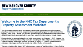 What Etax.nhcgov.com website looked like in 2018 (5 years ago)