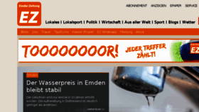 What Emder-zeitung.de website looked like in 2018 (5 years ago)