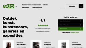 What Exto.nl website looked like in 2018 (5 years ago)