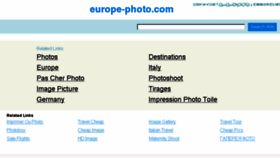 What Europe-photo.com website looked like in 2018 (5 years ago)