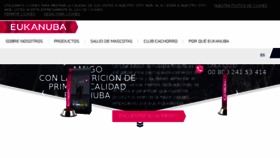 What Eukanuba.es website looked like in 2018 (5 years ago)