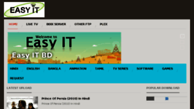 What Easyitbd.com website looked like in 2018 (5 years ago)