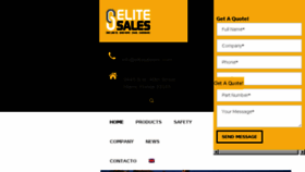What Elitesalesinc.com website looked like in 2018 (6 years ago)