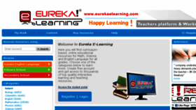 What Eurekaelearning.com website looked like in 2018 (5 years ago)