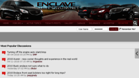 What Enclaveforum.net website looked like in 2018 (5 years ago)