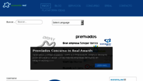 What Economiareal.com website looked like in 2018 (5 years ago)