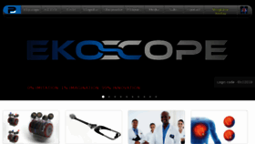 What Ekoscope.com website looked like in 2018 (5 years ago)