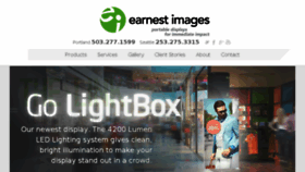 What Earnestimages.com website looked like in 2018 (5 years ago)