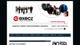 What Execz.co.za website looked like in 2018 (5 years ago)