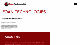 What Eoantechnologies.com website looked like in 2018 (5 years ago)