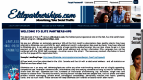 What Elitepartnerships.com website looked like in 2018 (5 years ago)