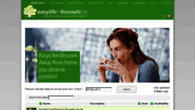 What Easylifeinbrussels.be website looked like in 2018 (5 years ago)