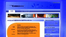 What Esidian.com website looked like in 2018 (5 years ago)