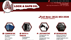 What Evansvilleindianalocksmith.com website looked like in 2018 (5 years ago)