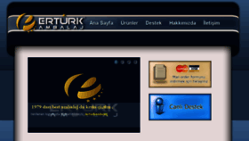 What Erturkambalaj.com website looked like in 2018 (6 years ago)